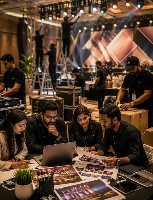 In House Creative, Production & Logistics Team